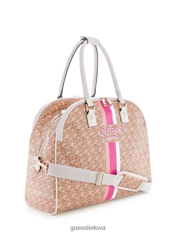 moterys GUESS 6NLN3175 krepšiai topanga plovimas Wilder g cube prabangus kupolinis krepšys