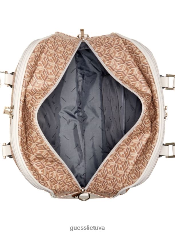 moterys GUESS 6NLN3175 krepšiai topanga plovimas Wilder g cube prabangus kupolinis krepšys