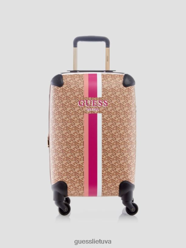 moterys GUESS 6NLN3177 krepšiai topanga plovimas wilder g cube 4 ratu lagaminas