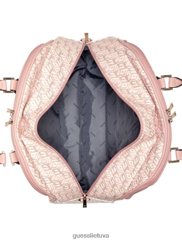 moterys GUESS 6NLN3187 krepšiai perlas Wilder g cube prabangus kupolinis krepšys