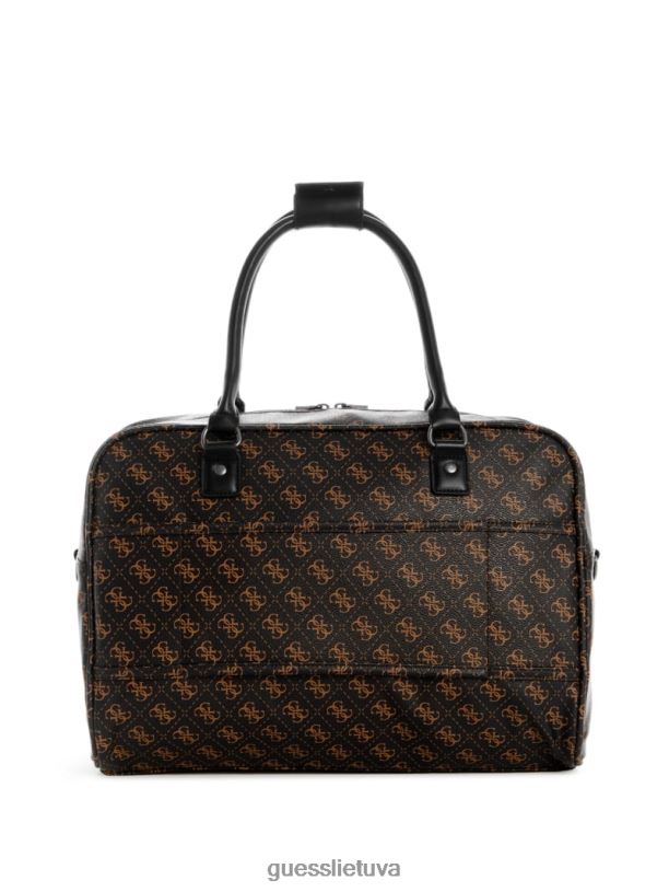 moterys GUESS 6NLN3215 krepšiai rudas hemingvėjaus maišelis