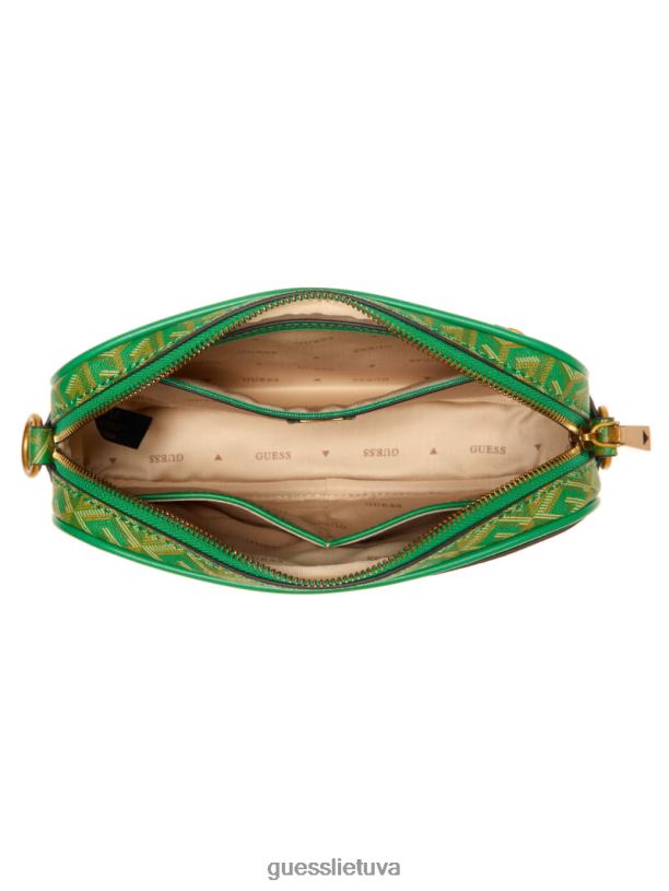 moterys GUESS 6NLN2922 krepšiai miško logotipas vikky fotoaparato krepšys