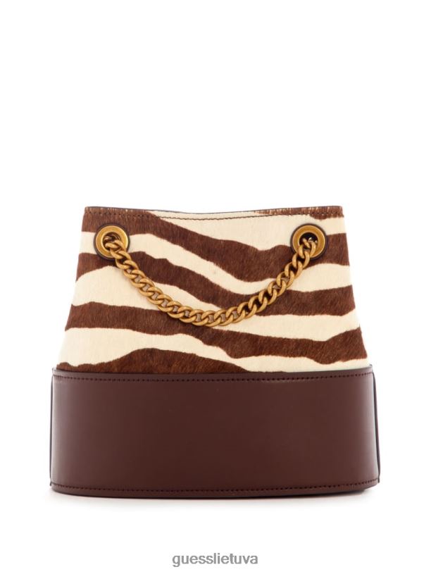 moterys GUESS 6NLN2799 krepšiai zebras iseline kibiras