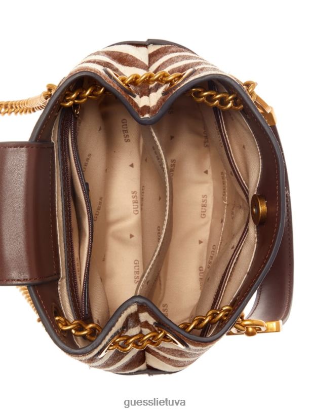 moterys GUESS 6NLN2799 krepšiai zebras iseline kibiras