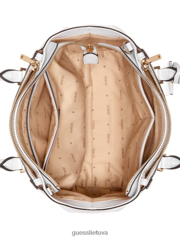 moterys GUESS 6NLN2815 krepšiai baltas multi leie statuso kuprinė