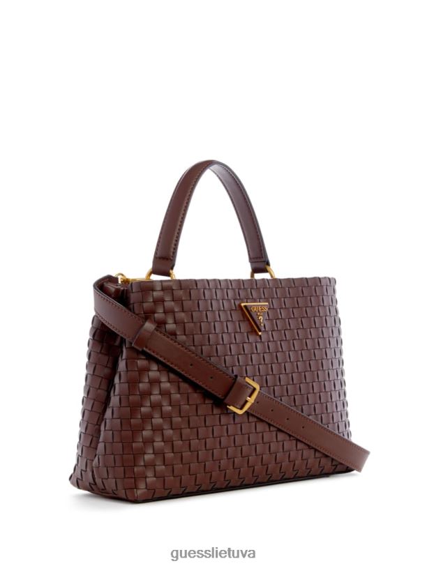 moterys GUESS 6NLN2822 krepšiai raudonmedžio lisbeto austas kuprinė