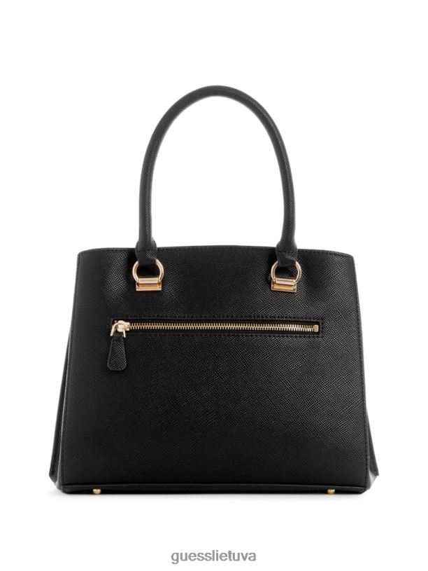 moterys GUESS 6NLN2823 krepšiai juodas gėlių raštas noelle draugės kuprinė