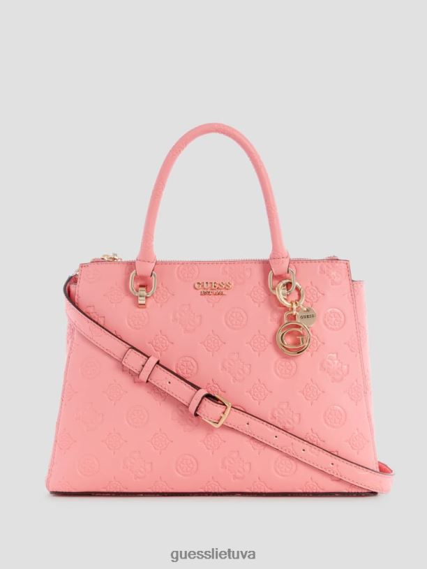 moterys GUESS 6NLN2824 krepšiai bleu / bebaimis skalbimas galerijos statuso kuprinė