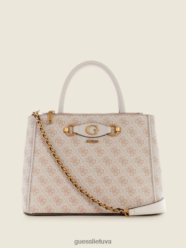 moterys GUESS 6NLN2839 krepšiai plieno izzy logotipo statuso kuprinė