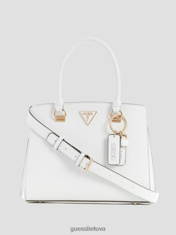 moterys GUESS 6NLN2855 krepšiai baltas multi noelle draugės kuprinė