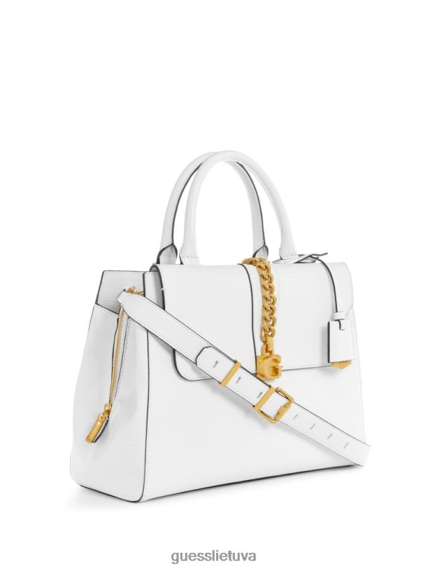 moterys GUESS 6NLN2951 krepšiai baltas multi Tiberijos draugijos kuprinė