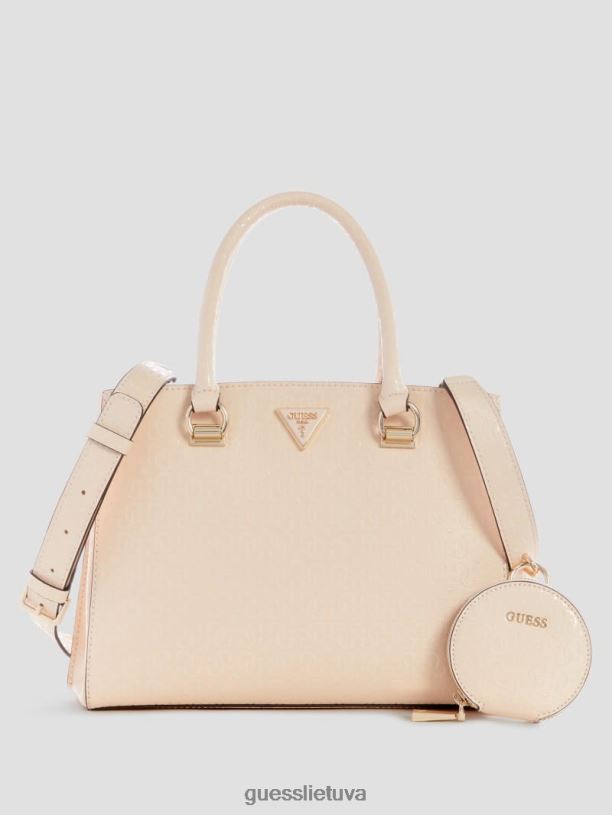 moterys GUESS 6NLN2956 krepšiai bleu/palermo plovimas alexie logotipo draugės kuprinė