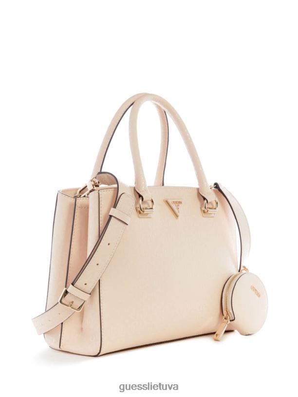 moterys GUESS 6NLN2956 krepšiai bleu/palermo plovimas alexie logotipo draugės kuprinė