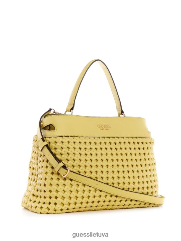 moterys GUESS 6NLN2971 krepšiai šviesaus aukso sicilijos kuprinė