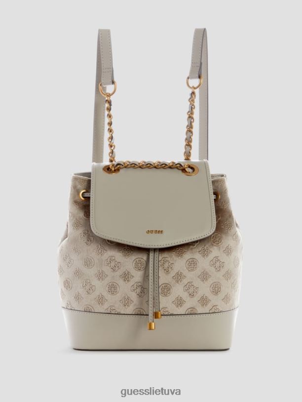moterys GUESS 6NLN3210 krepšiai kreida inia kuprinė