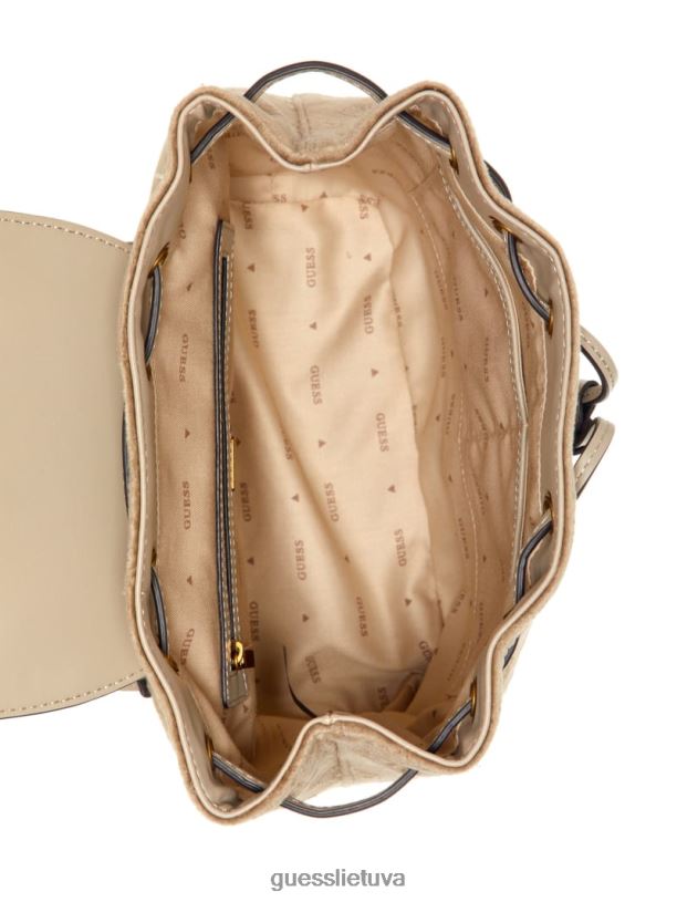 moterys GUESS 6NLN3210 krepšiai kreida inia kuprinė