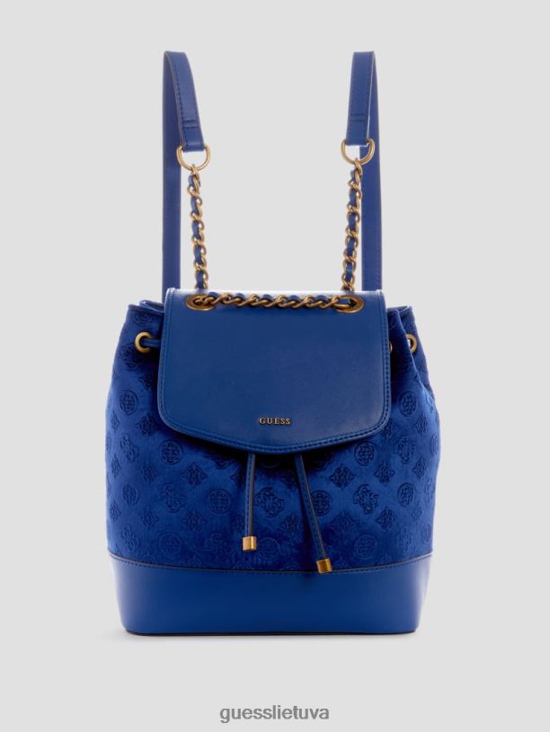 moterys GUESS 6NLN3219 krepšiai karinis jūrų laivynas inia kuprinė