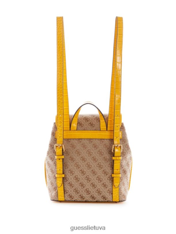 moterys GUESS 6NLN3226 krepšiai Laredo lengvas plovimas aviana kuprinė