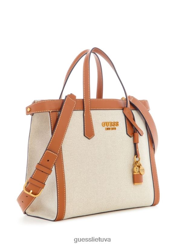 moterys GUESS 6NLN3263 krepšiai konjako Jovie Society kuprinė
