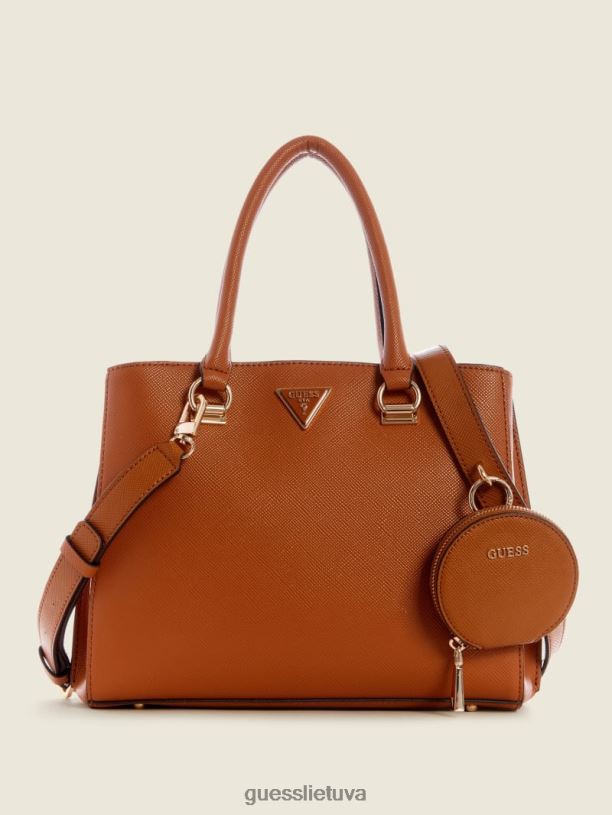 moterys GUESS 6NLN3264 krepšiai lengvas konjakas alexie draugės kuprinė