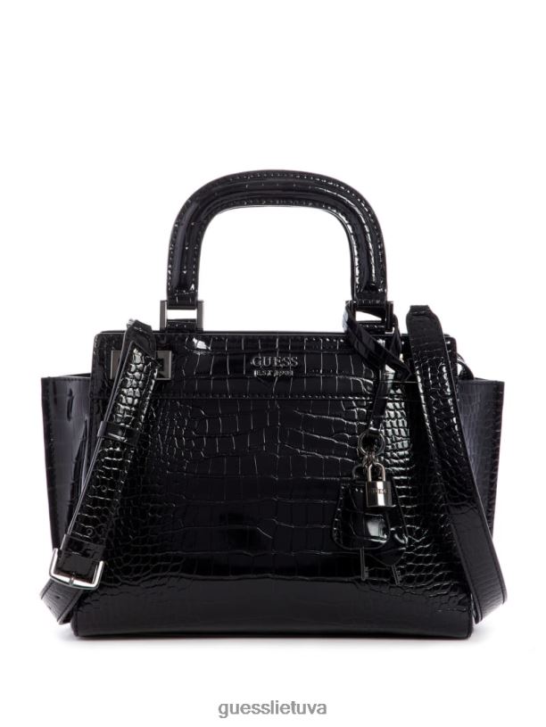 moterys GUESS 6NLN3266 krepšiai juodas katey draugės kuprinė