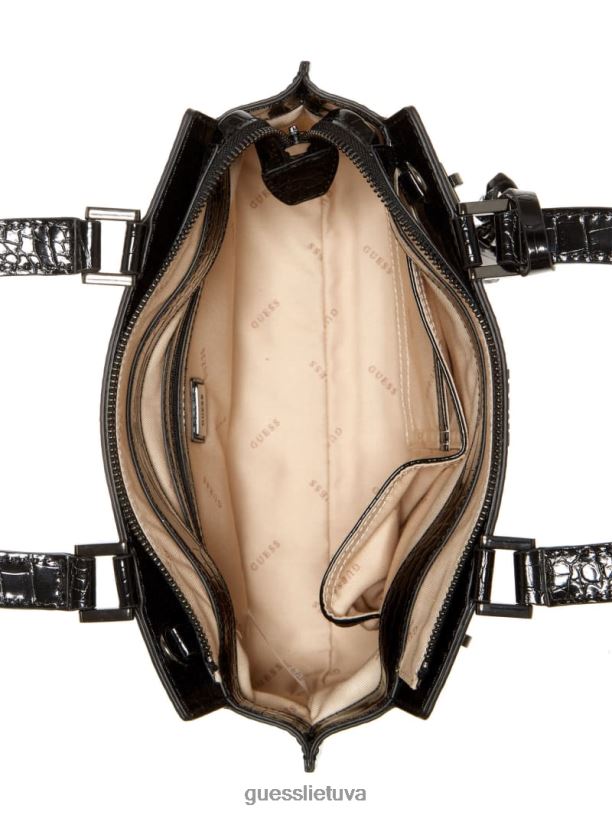 moterys GUESS 6NLN3266 krepšiai juodas katey draugės kuprinė