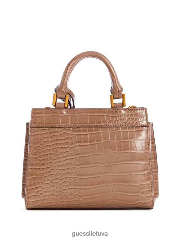 moterys GUESS 6NLN3285 krepšiai lelijos žalia Katie mini Croc kuprinė
