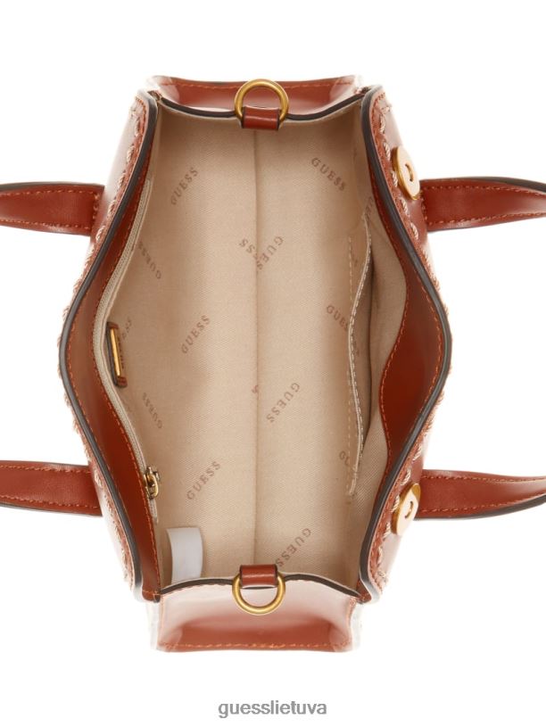 moterys GUESS 6NLN3302 krepšiai viskio stephi mini kuprinė