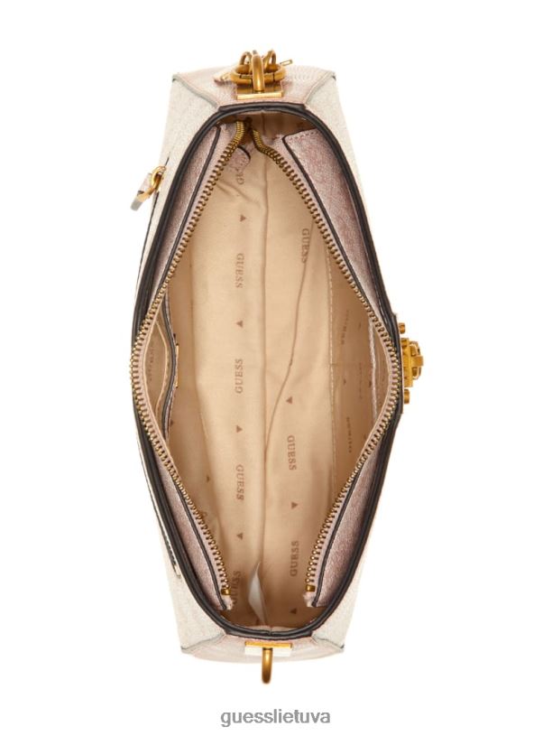 moterys GUESS 6NLN3006 krepšiai skaistalų logotipas Elitinis ginevra logotipo krepšys