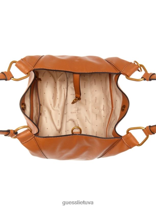 moterys GUESS 6NLN3031 krepšiai konjako becci carryall