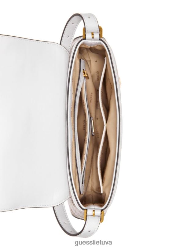 moterys GUESS 6NLN3033 krepšiai oranžinė / ryškiai oranžinė desideria quattro g pečių krepšys