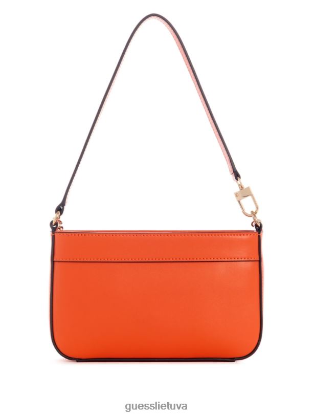 moterys GUESS 6NLN3056 krepšiai oranžinė katey mini krepšys ant pečių