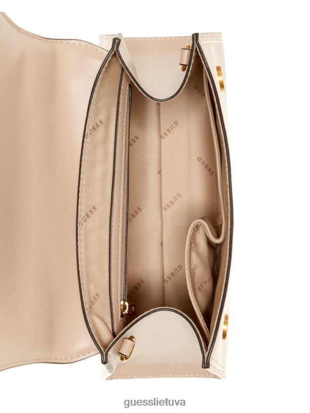 moterys GUESS 6NLN3062 krepšiai lelijos žalia Stephi krepšys su viršutine rankena