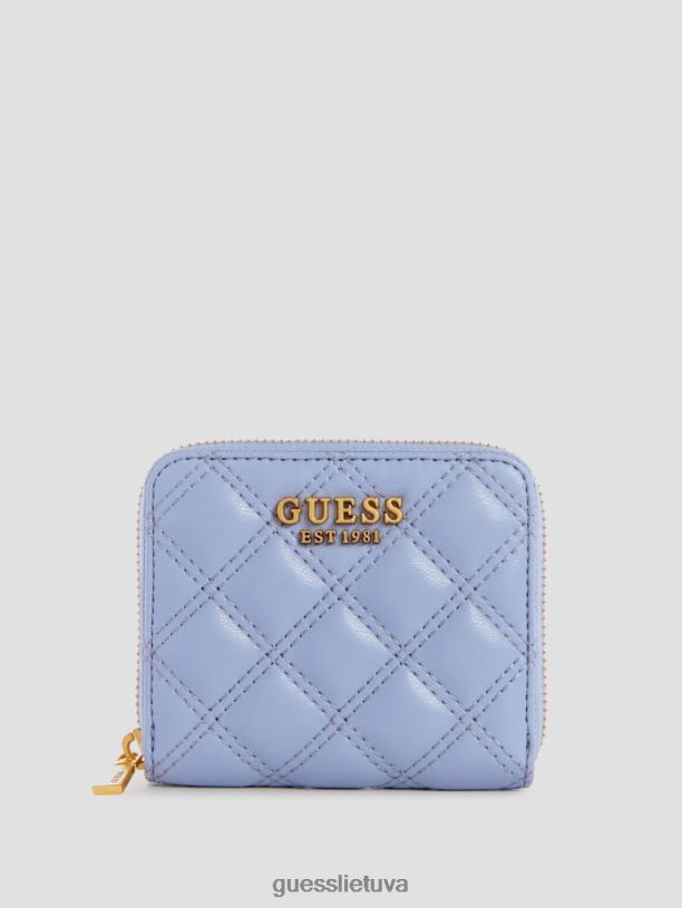 moterys GUESS 6NLN3144 krepšiai išmintingas giully maža piniginė su užtrauktuku