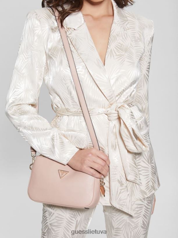 moterys GUESS 6NLN2807 krepšiai raudonmedžio kersti status crossbody