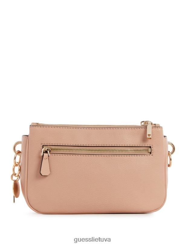 moterys GUESS 6NLN2807 krepšiai raudonmedžio kersti status crossbody