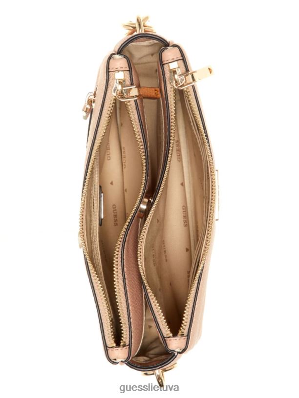 moterys GUESS 6NLN2807 krepšiai raudonmedžio kersti status crossbody