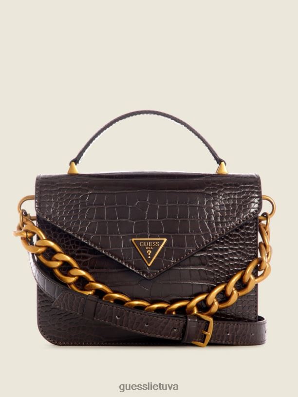 moterys GUESS 6NLN2845 krepšiai espreso grįžimo viršutinė rankena kryžminė