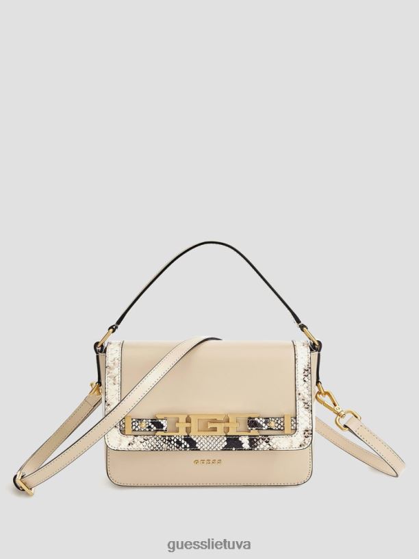 moterys GUESS 6NLN2850 krepšiai keli cristina mažas odinis kryžminis korpusas