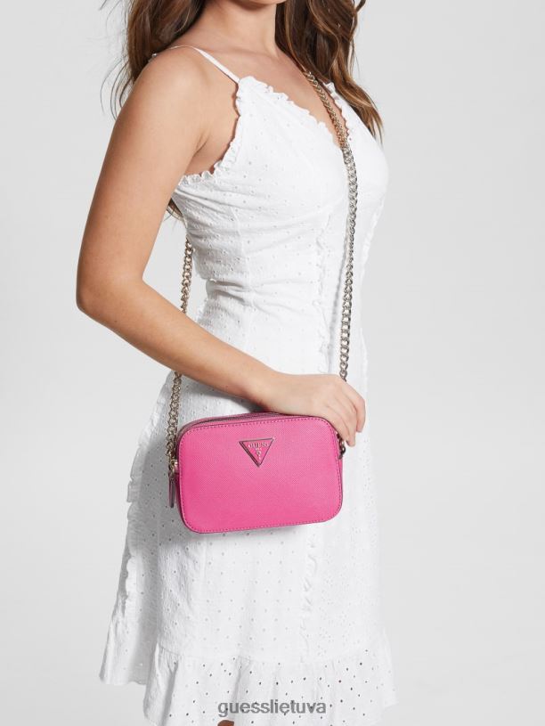 moterys GUESS 6NLN2852 krepšiai arbūzas noelle kameros kryžminis korpusas