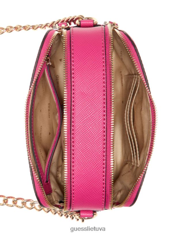 moterys GUESS 6NLN2852 krepšiai arbūzas noelle kameros kryžminis korpusas