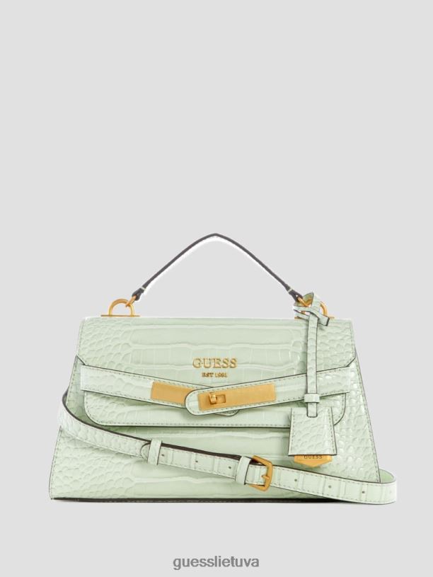 moterys GUESS 6NLN2874 krepšiai minty enisa viršutinė rankena crossbody