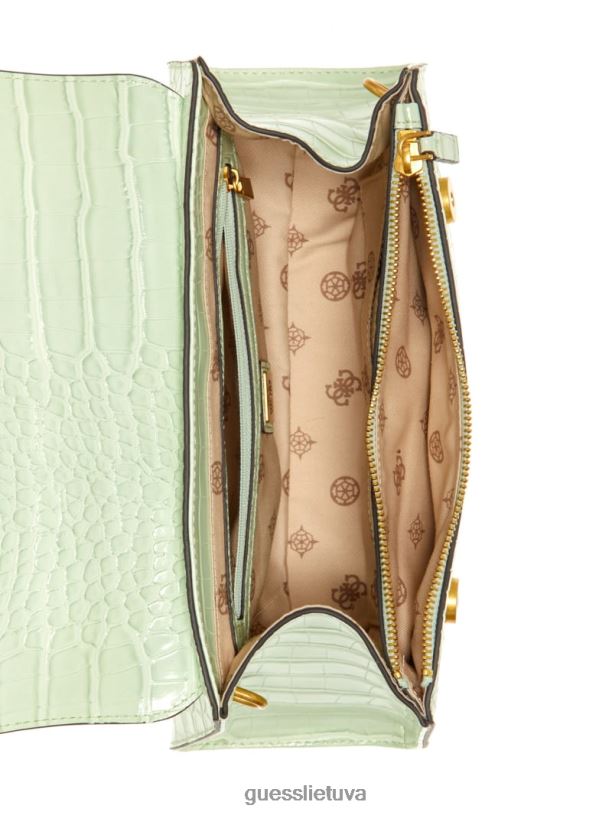 moterys GUESS 6NLN2874 krepšiai minty enisa viršutinė rankena crossbody