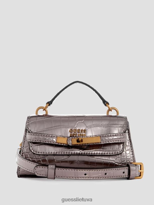moterys GUESS 6NLN2888 krepšiai alavas enisa micro mini crossbody