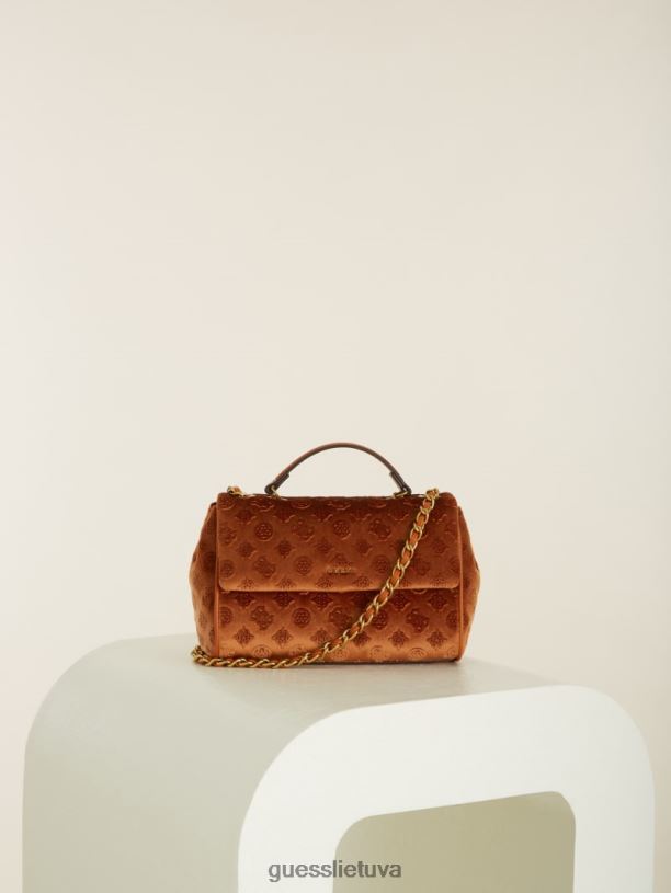 moterys GUESS 6NLN2909 krepšiai rus kimi logotipu kabrioletas kryžminis