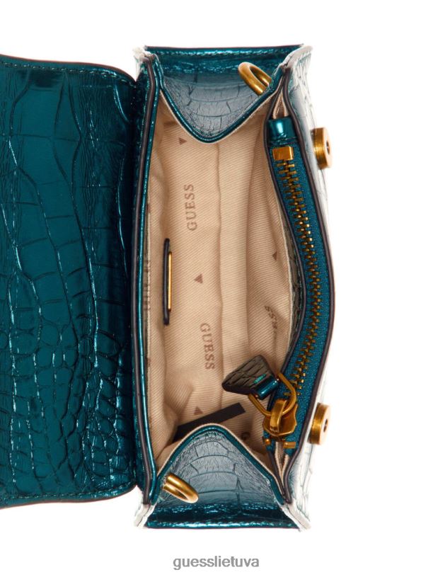 moterys GUESS 6NLN2921 krepšiai žalias enisa micro mini crossbody