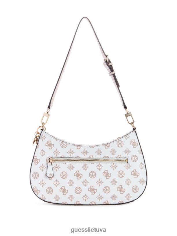 moterys GUESS 6NLN2945 krepšiai gluosnis noelle bijūnų logotipas ant pečių
