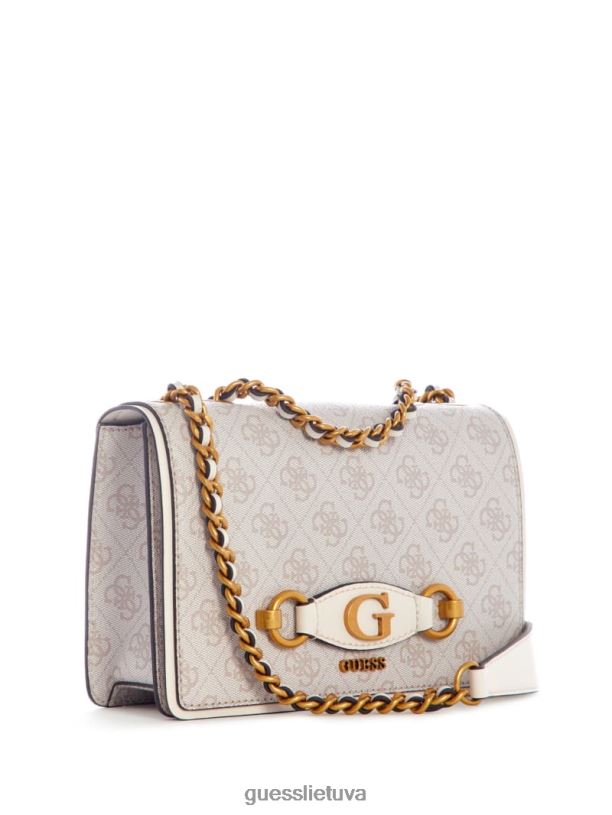 moterys GUESS 6NLN3060 krepšiai balandėlio logotipas izzy quattro g kabrioletas kryžminis