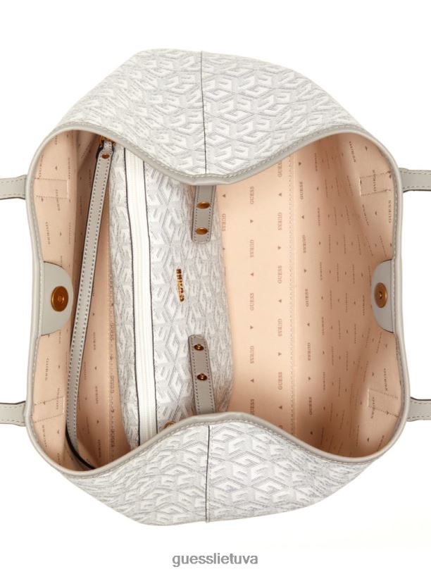 moterys GUESS 6NLN3069 krepšiai plieno vikky didelis krepšys