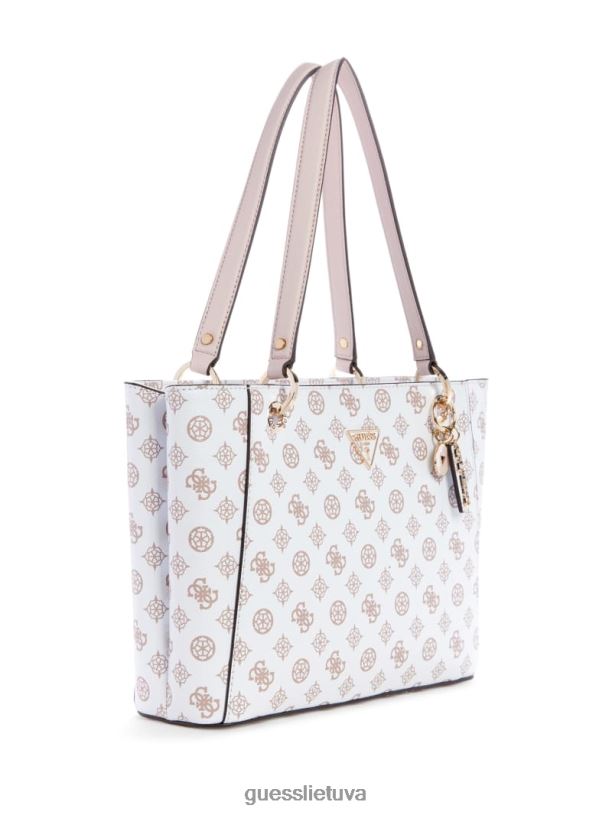 moterys GUESS 6NLN3071 krepšiai gluosnis noelle bijūnų logotipas mažas noel krepšys